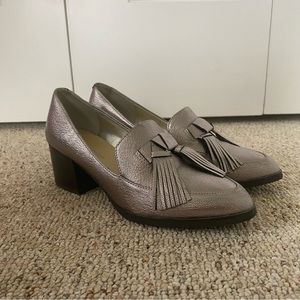 Marc Fisher Heeled Loafer w/ Tassel
